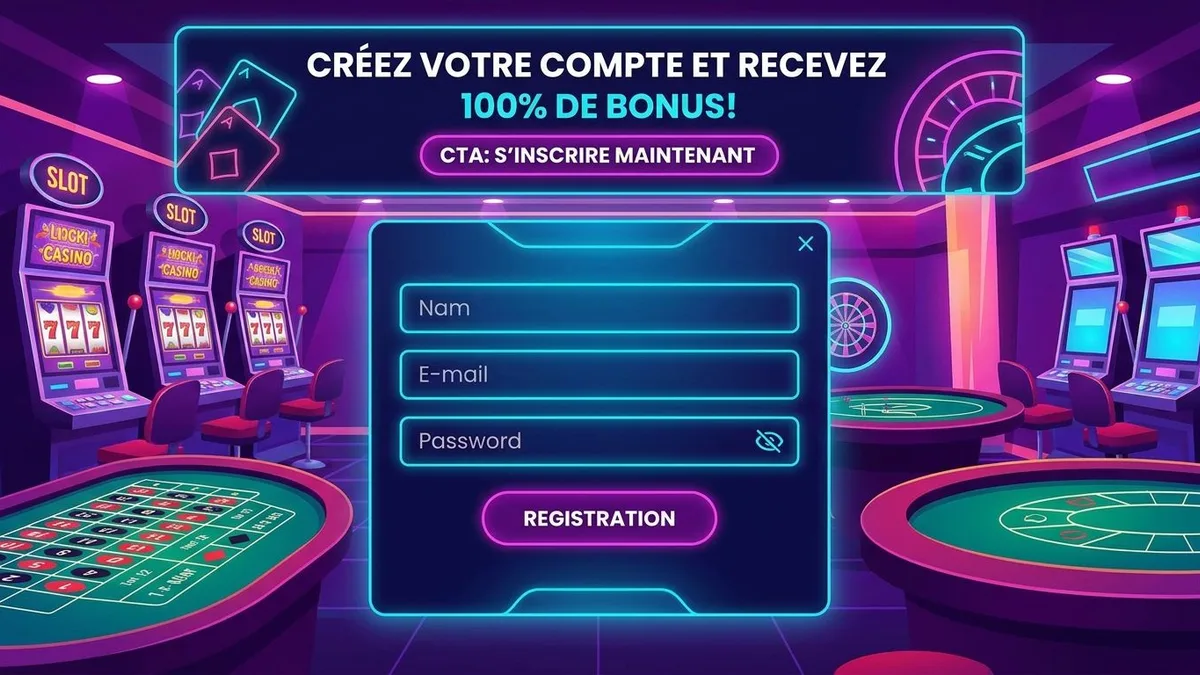 Inscription avec bonus